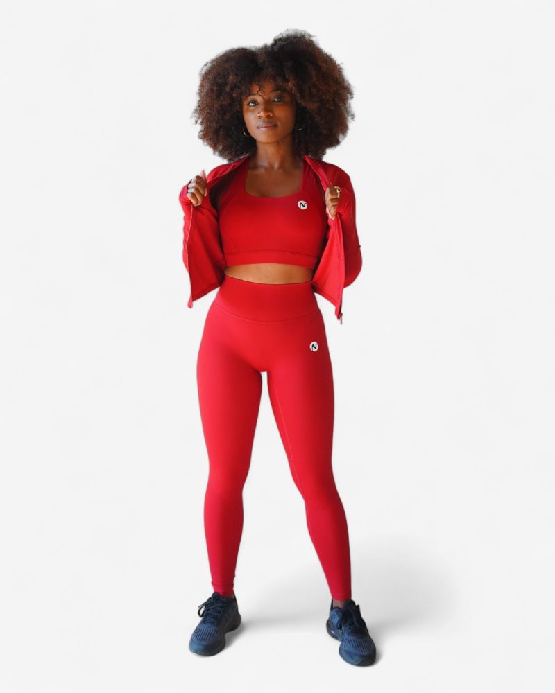Legging de sport sans couture "Dynamo" à taille haute. Tissu de compression anti-transparence pour le fitness et la course. Confort et performance en 6 couleurs.